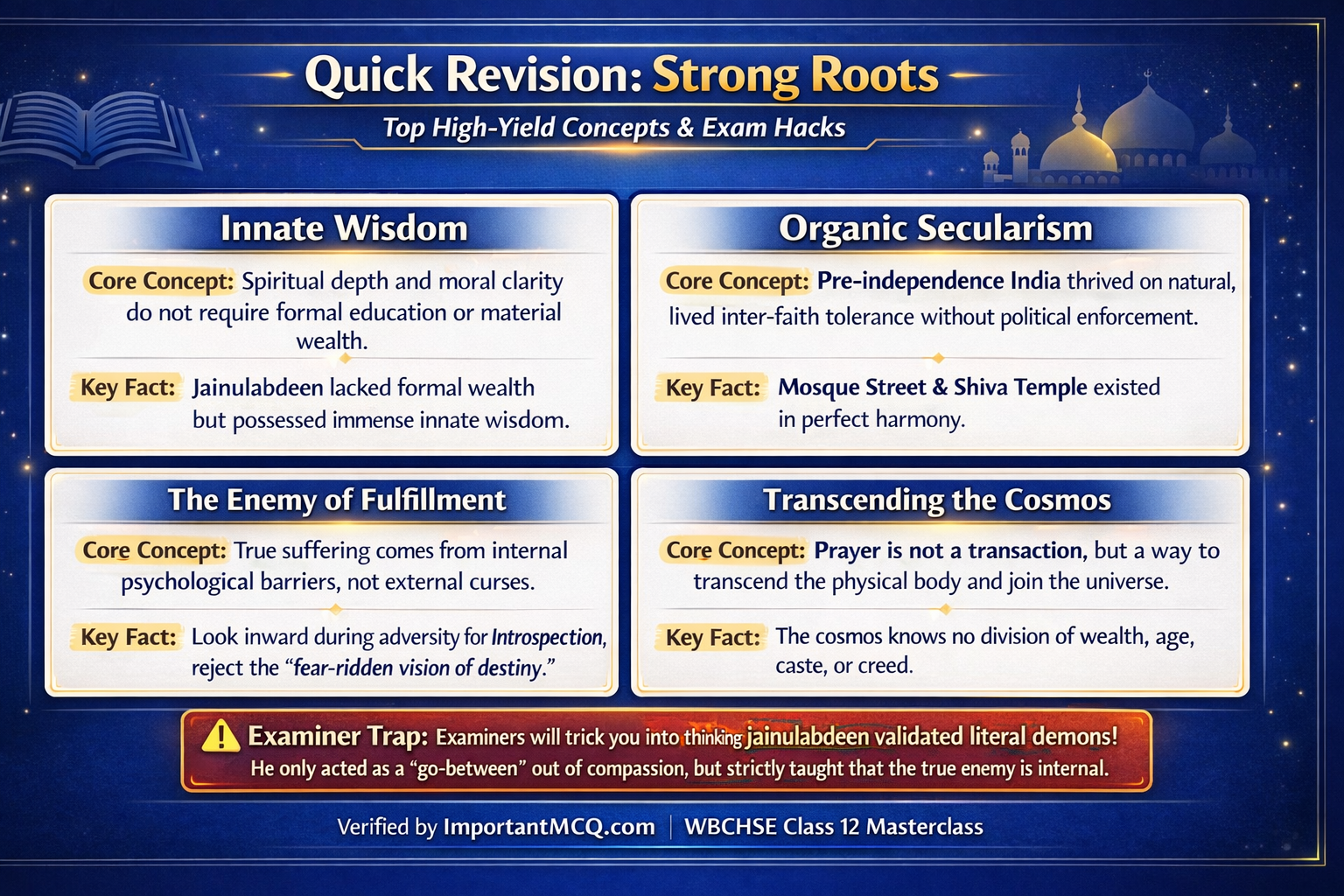 Quick Revision Infographic